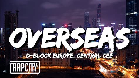 central cee d block europe overseas lyrics.